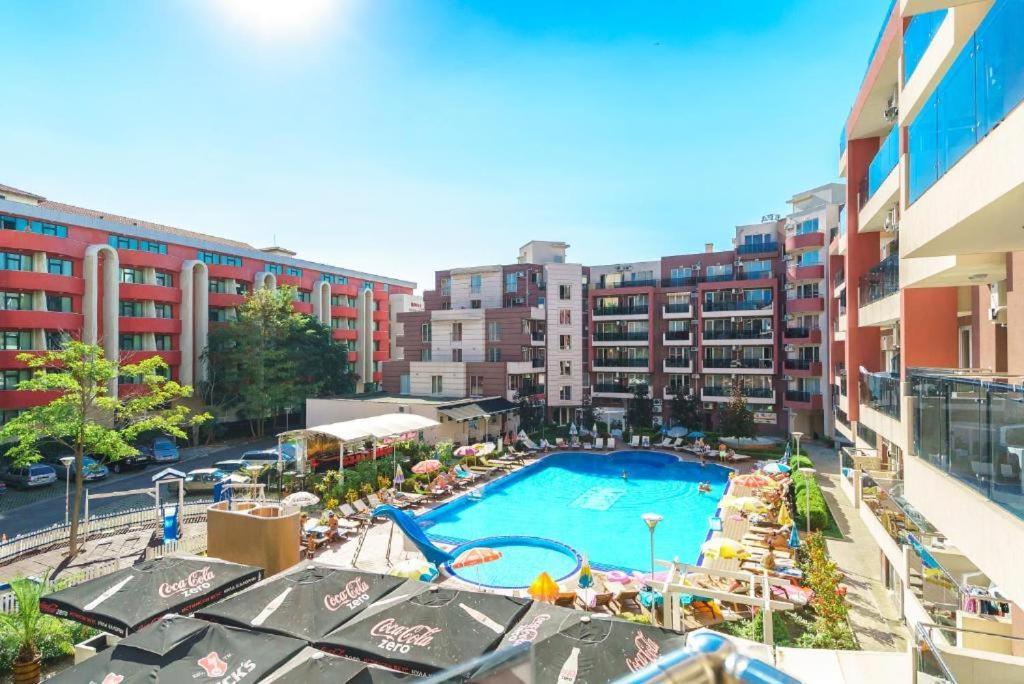 Deluxe Admiral Plaza Sunny Beach Exterior foto